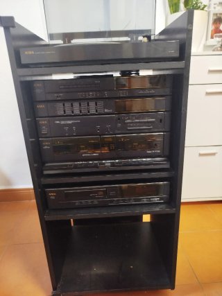 Tocadiscos AIWA Negro