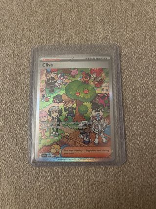 Carta Pokémon Clive 236/097 Entrenador