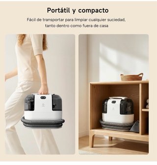Limpiador aspiradora tapicerias y colchones
