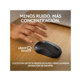 - Logitech M240 ratón inalámbrico silencioso