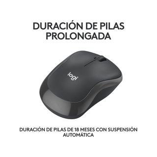 - Logitech M240 ratón inalámbrico silencioso
