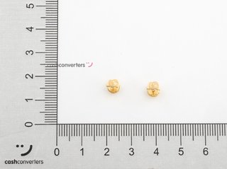 pendientes oro 18k con piedra