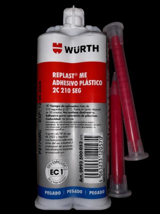 Adhesivo Plástico Würth REPLAST® ME 2C 210