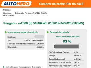 Peugeot 2008 electric drive 100 kW Allure Pack