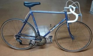 Bicicleta carretera antigua 5V 2 platos.