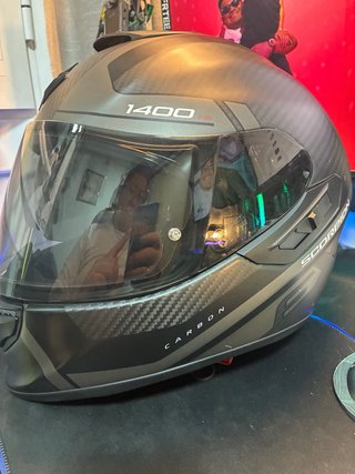Casco Scorpion Exo-1400 Carbono Air Enko