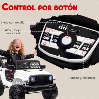 Coche eléctrico infantil 4x4