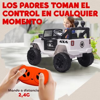 Coche eléctrico infantil 4x4