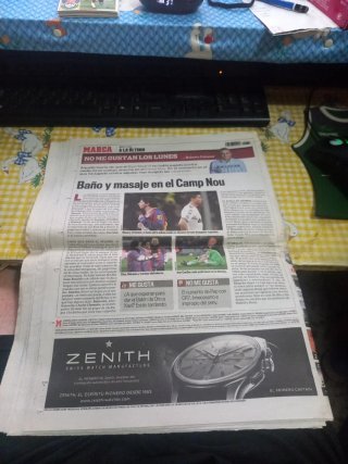 Periódico Marca 30 Nov 2010 Barça 5-0