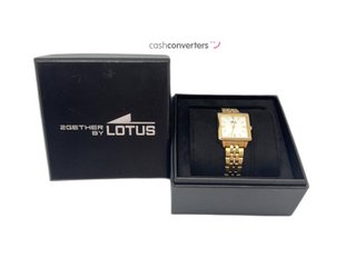 reloj pulsera señora lotus 19011