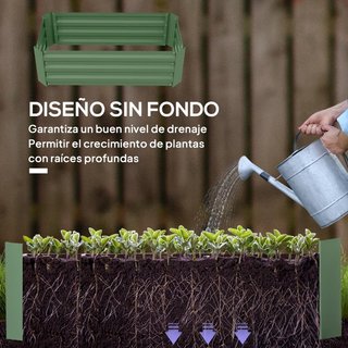 Juego 2 jardineras