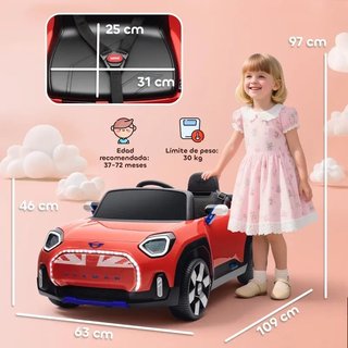 Coche Mini Eléctrico Infantil
