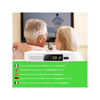 Digiquest XJ receptor digital terrestre doble
