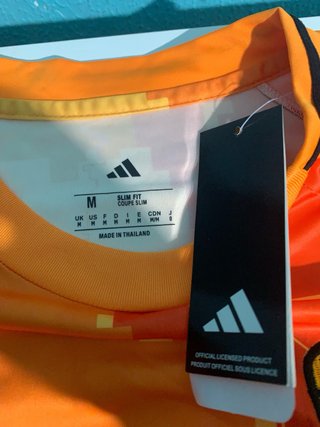 Camiseta Paris FC Adidas Naranja Talla M