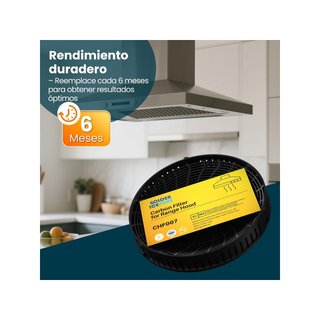 GOLDEN ICEPURE filtro carbón activado campana