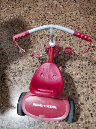 Triciclo Radio Flyer Vintage Rojo