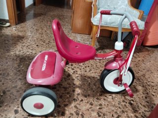 Triciclo Radio Flyer Vintage Rojo