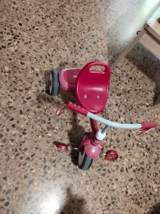 Triciclo Radio Flyer Vintage Rojo