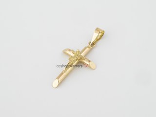 crucifijo oro 18k