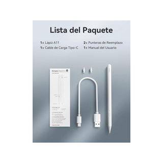 Metapen A11 lápiz táctil para iPad carga rápida