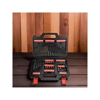 BLACK+DECKER Juego 109 piezas brocas A7200-XJ