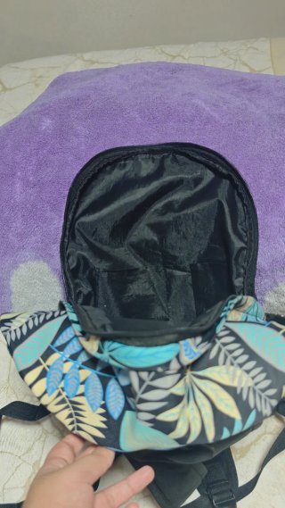 Mochila Escolar Hojas Tropicales
