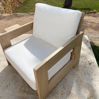 Colchonetas y cojines para muebles de exterior