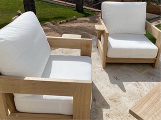 Colchonetas y cojines para muebles de exterior
