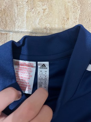 Sudadera Adidas azul marino 11-12 años
