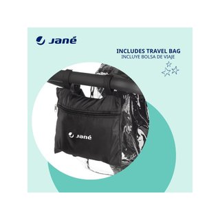 Jané burbuja lluvia capazo transparente