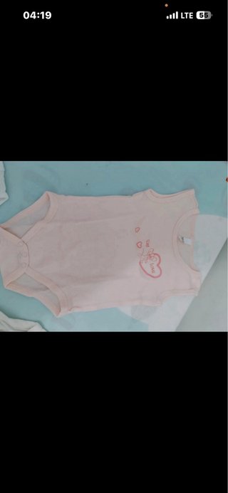 Set 4 body bimba cotone Faggotino
