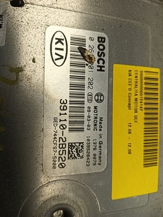 CENTRALITA MOTOR UCE KIA CEED (ED) G4FA 026120120