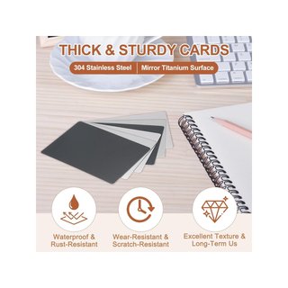 sourcing map B0FN3VRK56 10 tarjetas metal