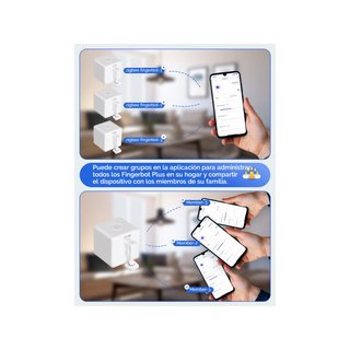 MOES Fingerbot Plus B0CHRKSSNX control táctil