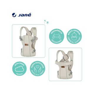 Jané Dual mochila portabebé ergonómica acolchada