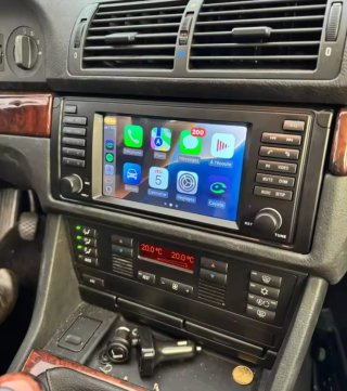 Rádio 4/64GB BMW E39/X5 E53 Android 14  + Carplay.