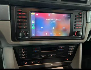 Rádio 4/64GB BMW E39/X5 E53 Android 14  + Carplay.