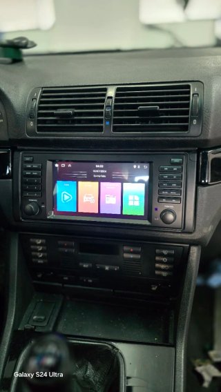 Rádio 4/64GB BMW E39/X5 E53 Android 14  + Carplay.