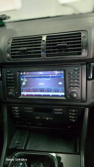 Rádio 4/64GB BMW E39/X5 E53 Android 14  + Carplay.
