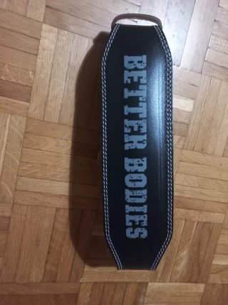 Cinturón de cuero para pesas
