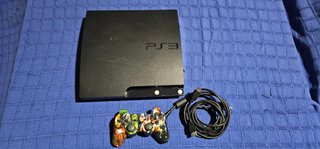 Consola Sony PS3 slim Negra