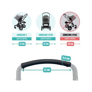 Funda polipiel neopreno para Bugaboo