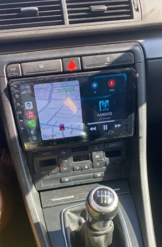 Rádio Audi A4 B6 B7 Android 14 + GPS + Carplay