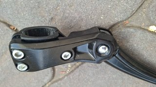 Caballete Btwin 20-24 Negro