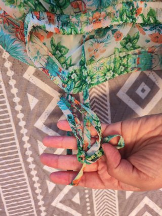 Camiseta floral tirantes