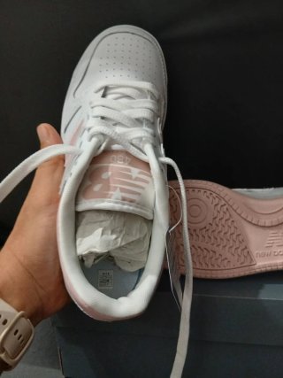 New Balance 480 Bianco Rosa Antico Nuove 37.5