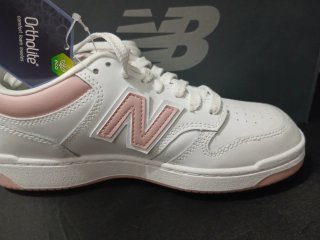 New Balance 480 Bianco Rosa Antico Nuove 37.5