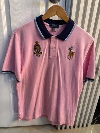 Camisa Polo Ralph Lauren Rosa Hombre