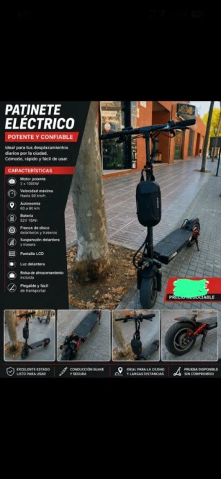 Patinete Eléctrico Zwheel Zrino Potente