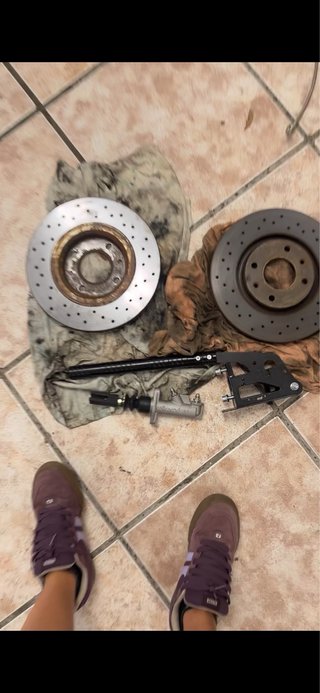 Kit de frenos 4 Pistones Brembo 406 V6 Completo